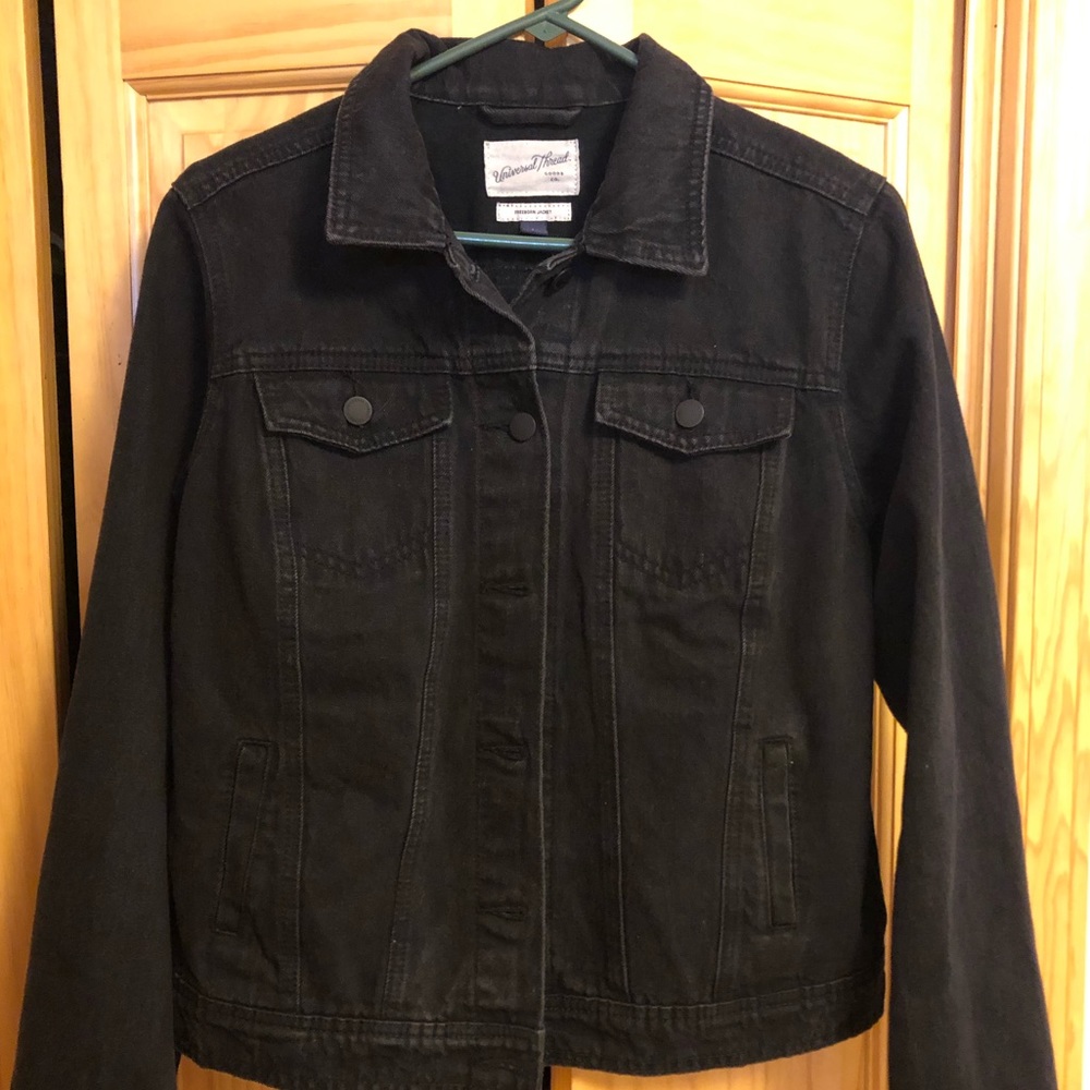 Black Jean Jacket